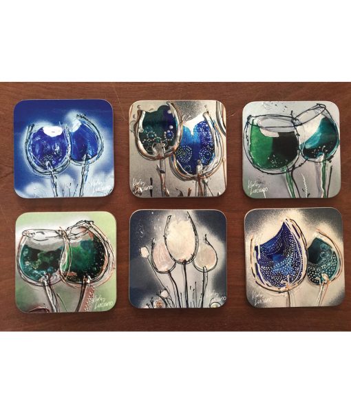 Art Drink Coaster Sets. Joy Collection.